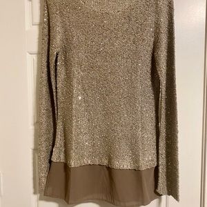 Sequinned top